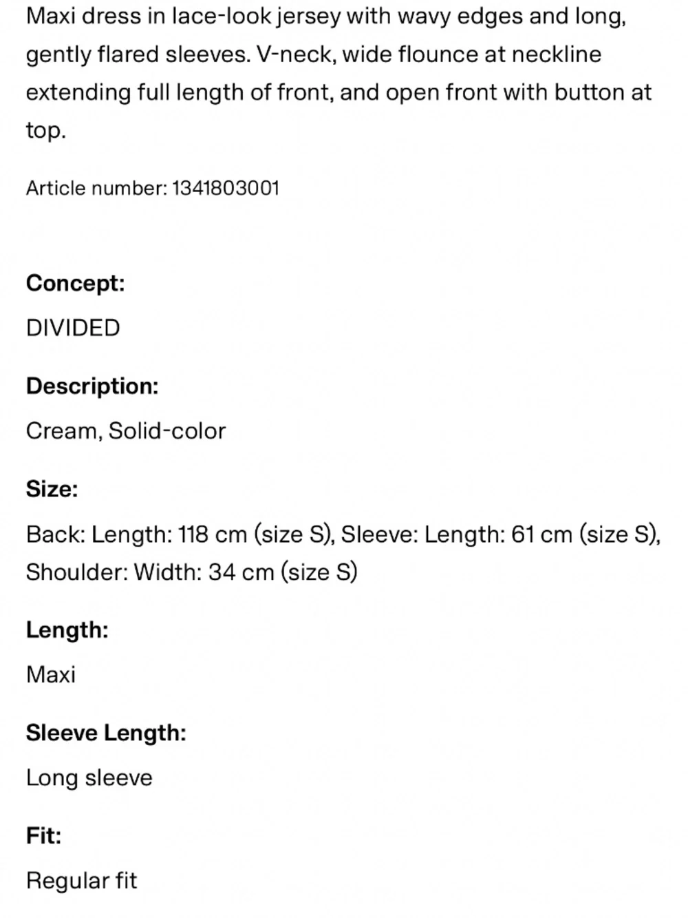 Flounced lace look dress